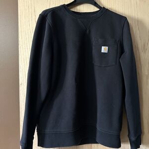 Carhartt Men's Classic Black Crewneck Sweater